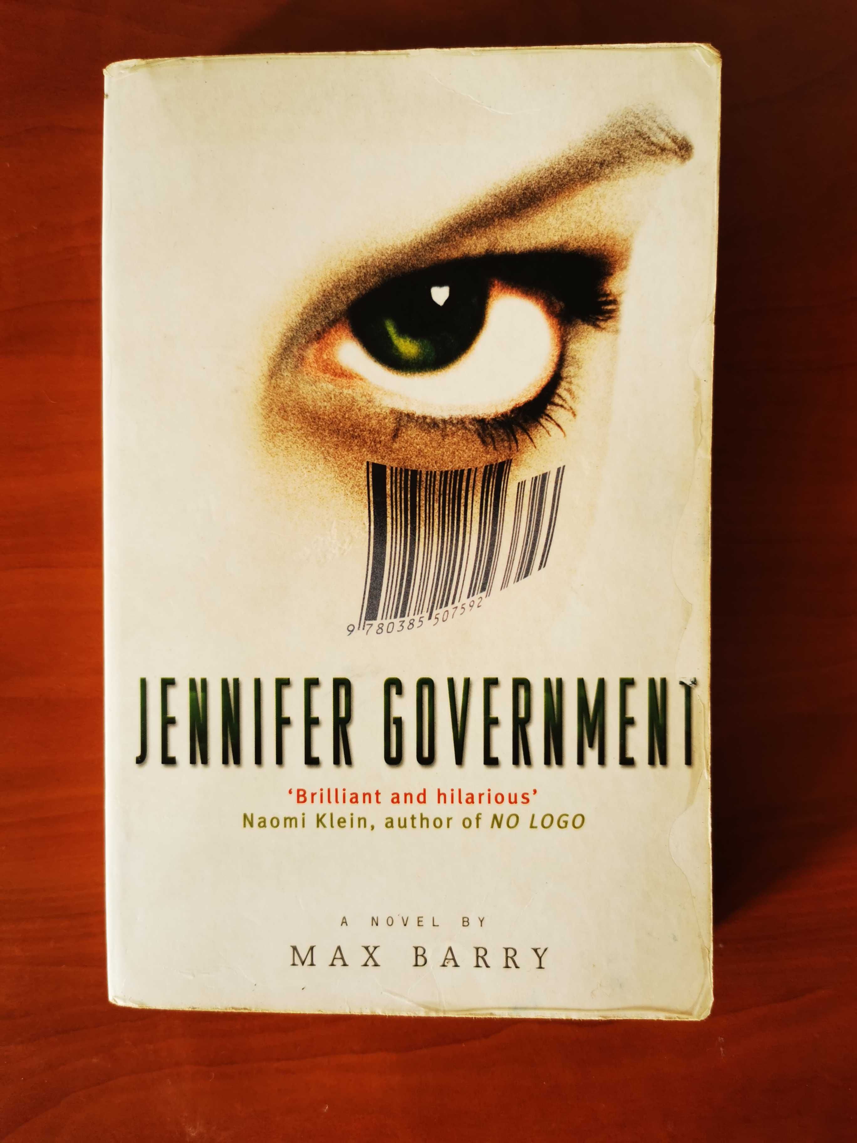 Livro Jennifer Government (Max Barry)