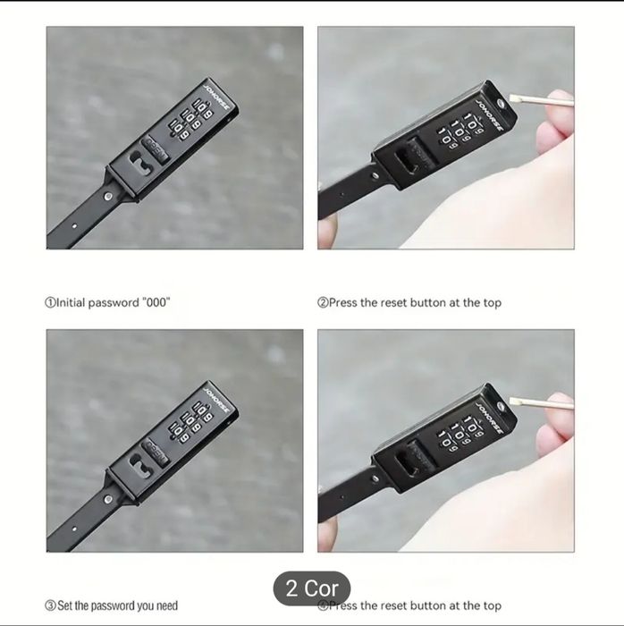 Cadeado para moto ou bicicleta