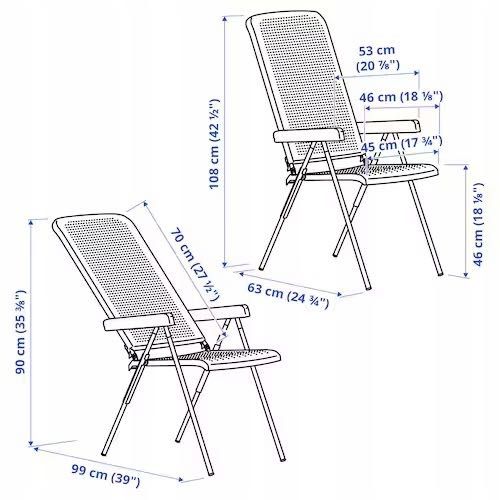 Ikea Torparo Krzesło z regulowanym oparciem beżowy