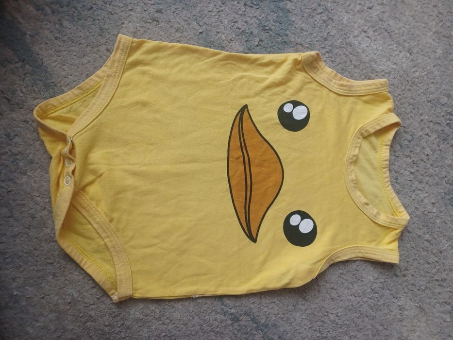 Bawełniane  body kaczuszka.