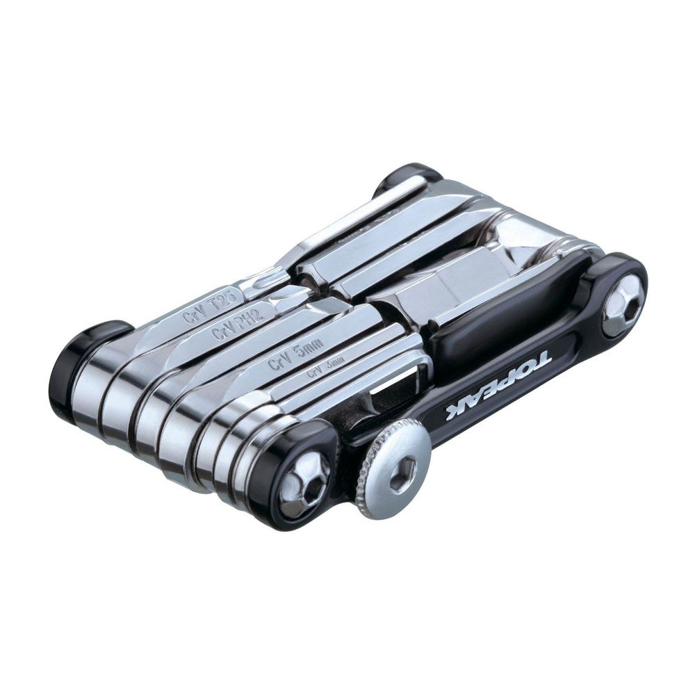 TOPEAK MINI 20 PRO BLACK Multitool + skuwacz 150g