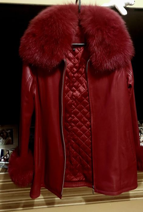 Кожаная куртка-пиджак (Турция)