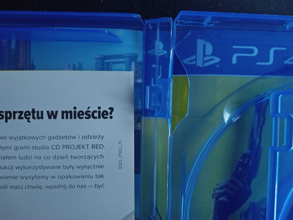 Cyberpunk 2077 PS4 PL pudełko