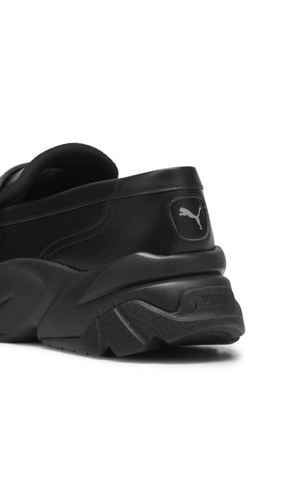 Чорні шкіряні Лофери PUMA