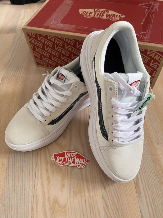 Nowe Buty Vans Old Skool Over białe rozm 43