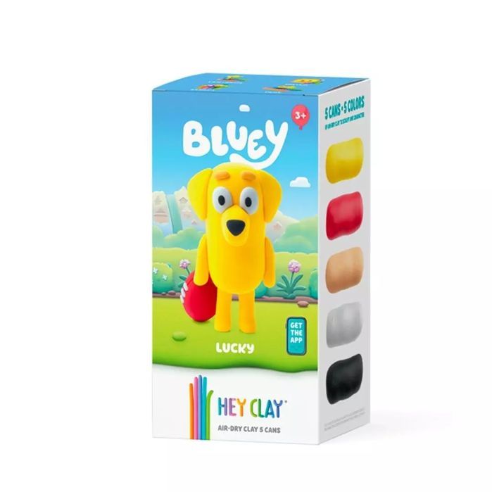 Hey Clay. Bluey. Figurka Lucky. TM Toys. Nowy Produkt