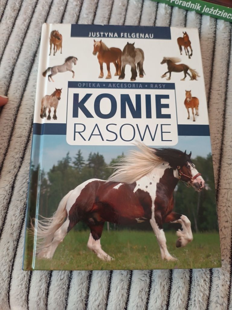 Zestaw 6 ksiązek jeździeckich i weterynaryjnych