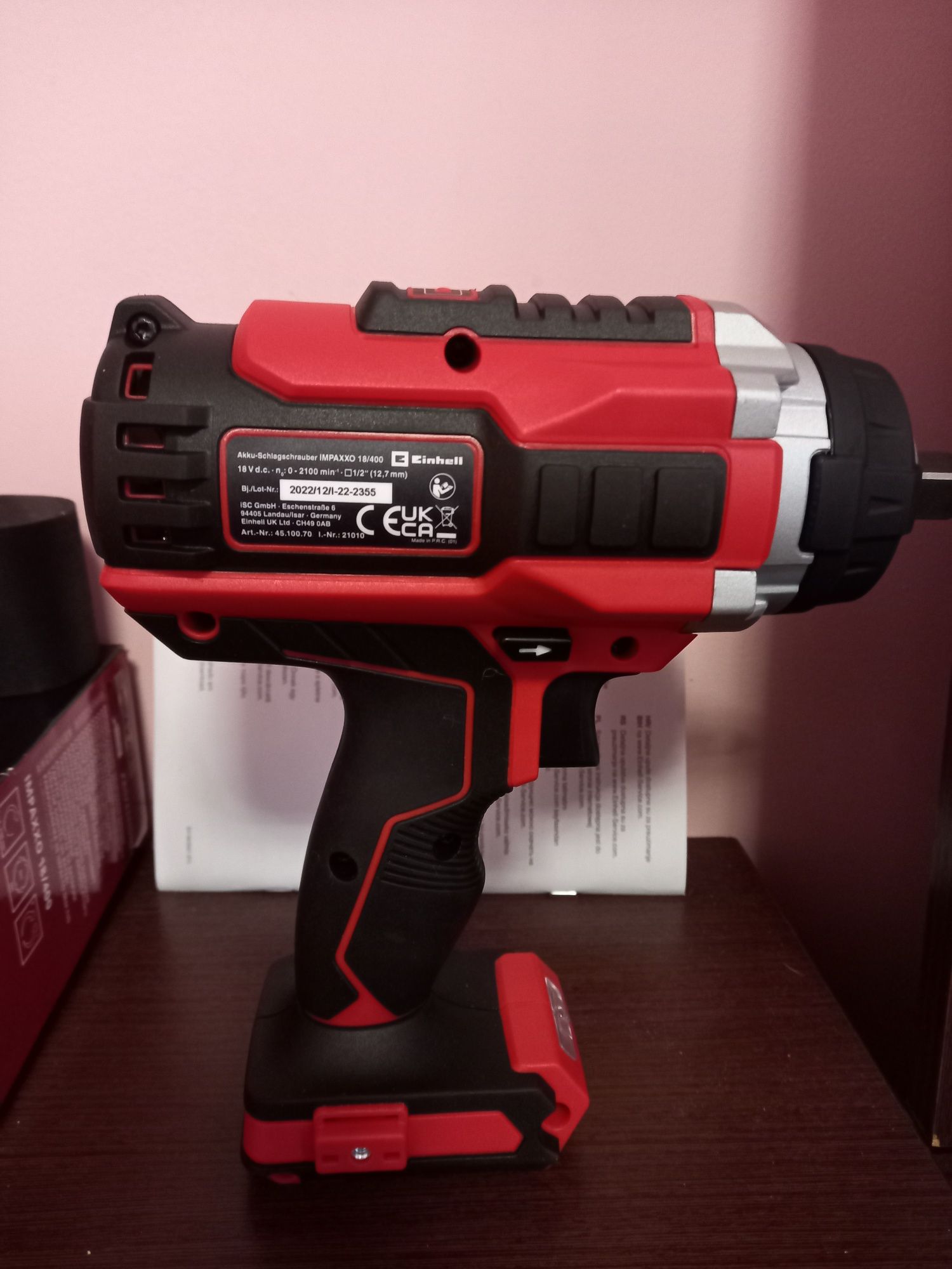 Продам новый гайковерт Einhell IMPAXXO 400 Нютона