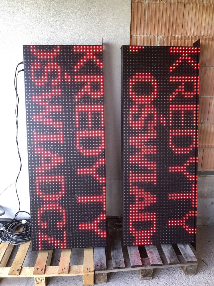 Tablica reklama Led 60x160 cm 8000 kandeli