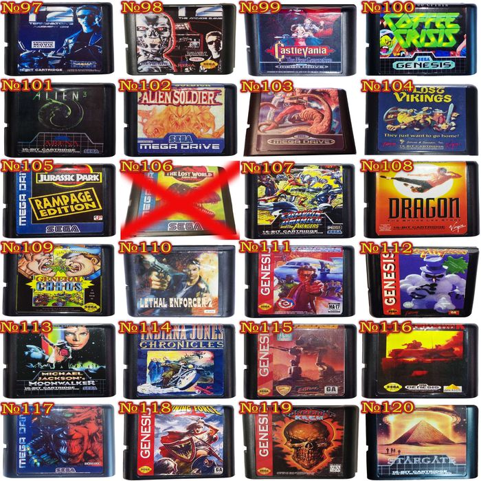 БЕЗ предоплат! Картриджі Sega Mega Drive 2 - Mortal Kombat 3. Дивись!