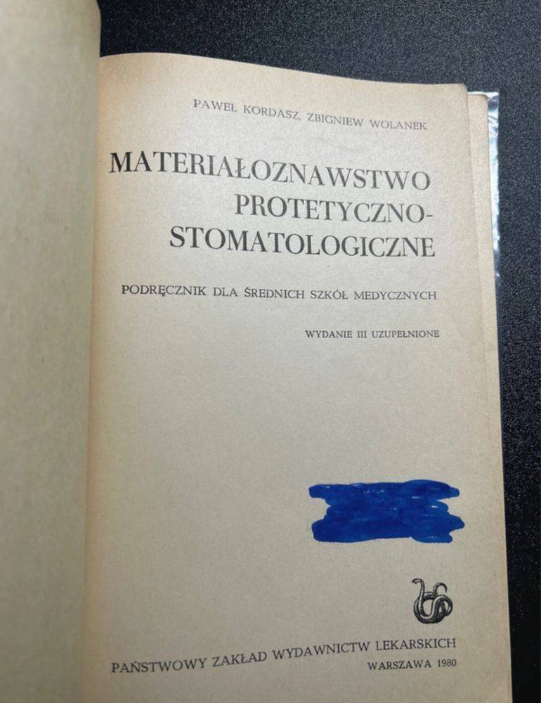 Materiatoznawstwo protetyczno-stomatologiczne