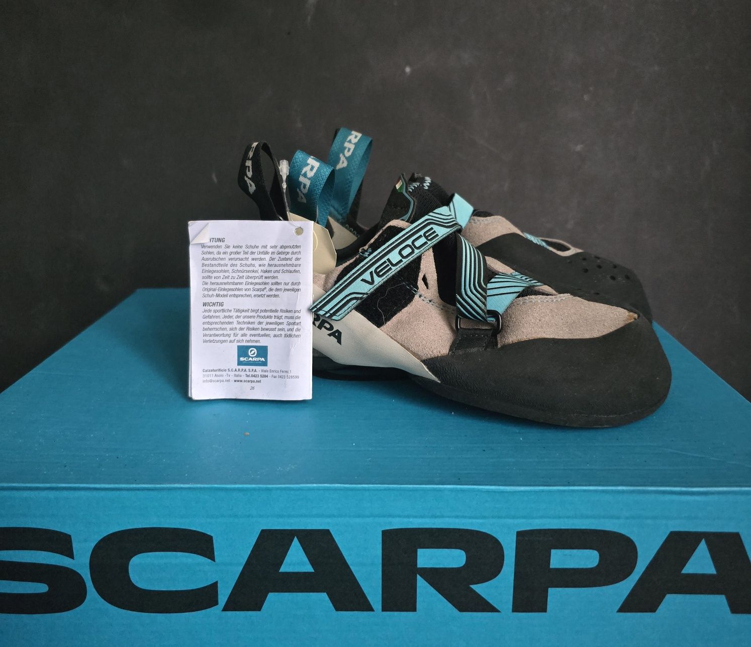 Scarpa veloce buty wspinaczkowe nowe 36,5