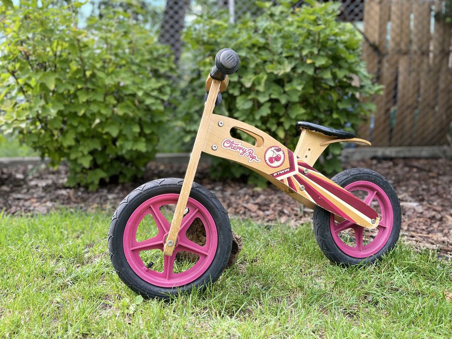 Drewniany Rower biegowy Cherry Pop