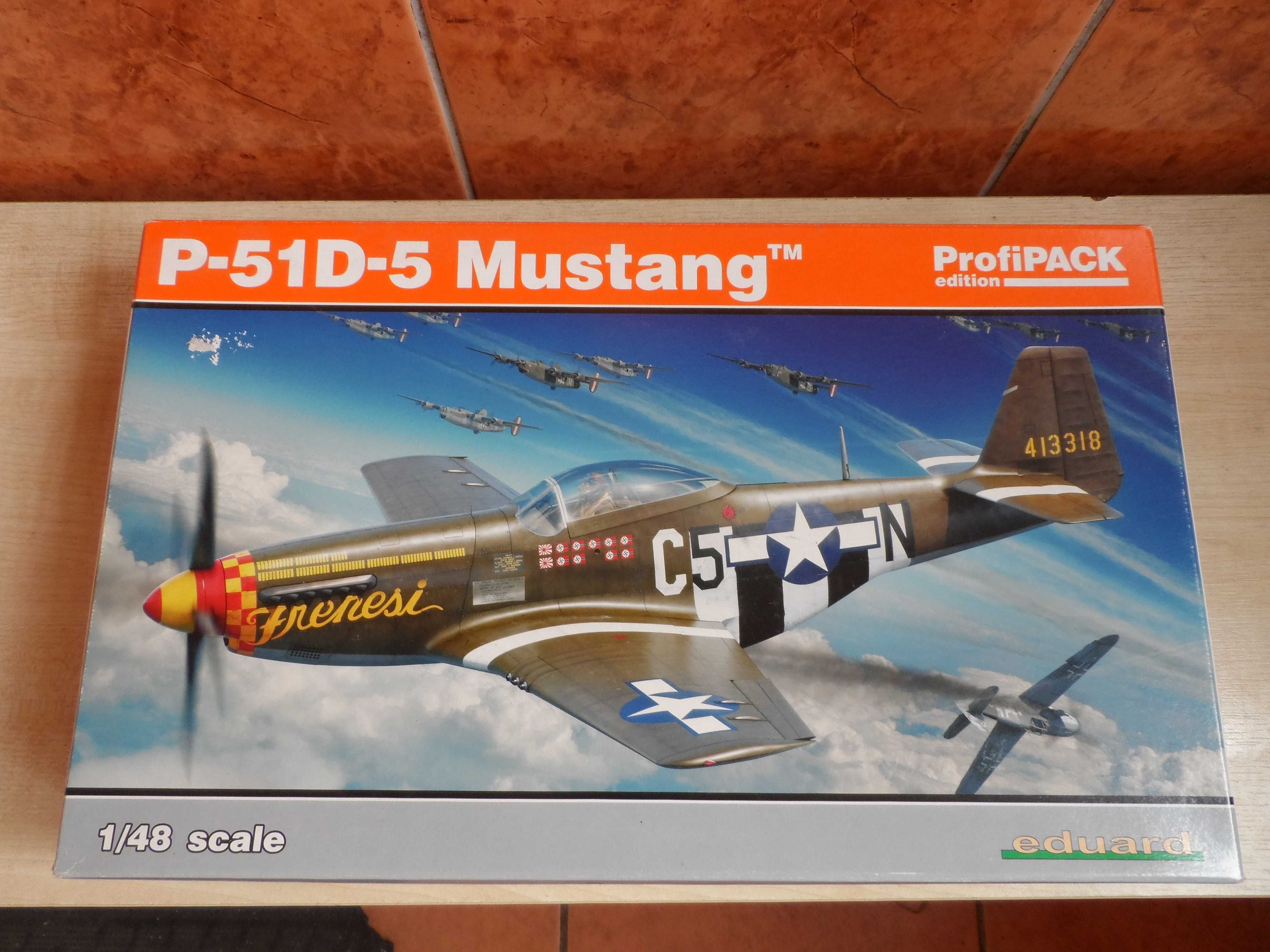 Model samolotu P-51 Mustang skala 1/48 firmy Eduard