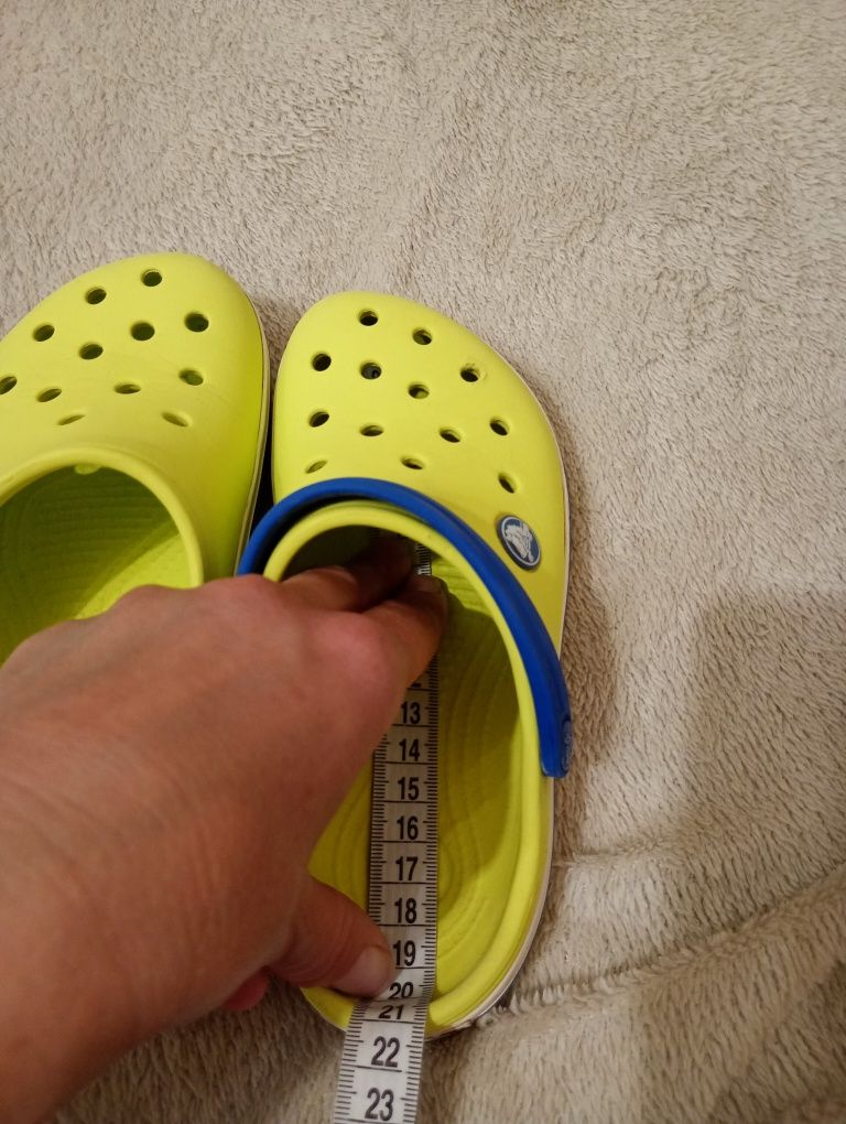 Клоги, кроксы Crocs C 12-13, размер 28-29, стелька 19,5 см Босния