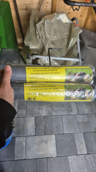 2 szt Pułapki na krety