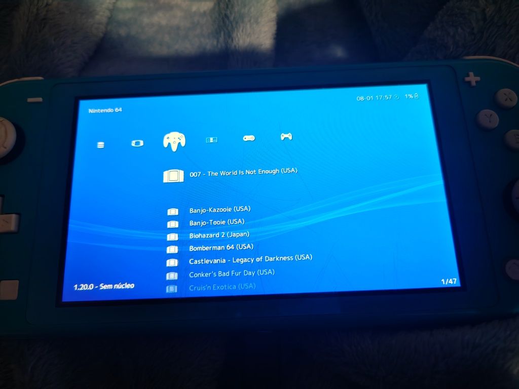 Nintendo Lite Desbl0queada 128gb