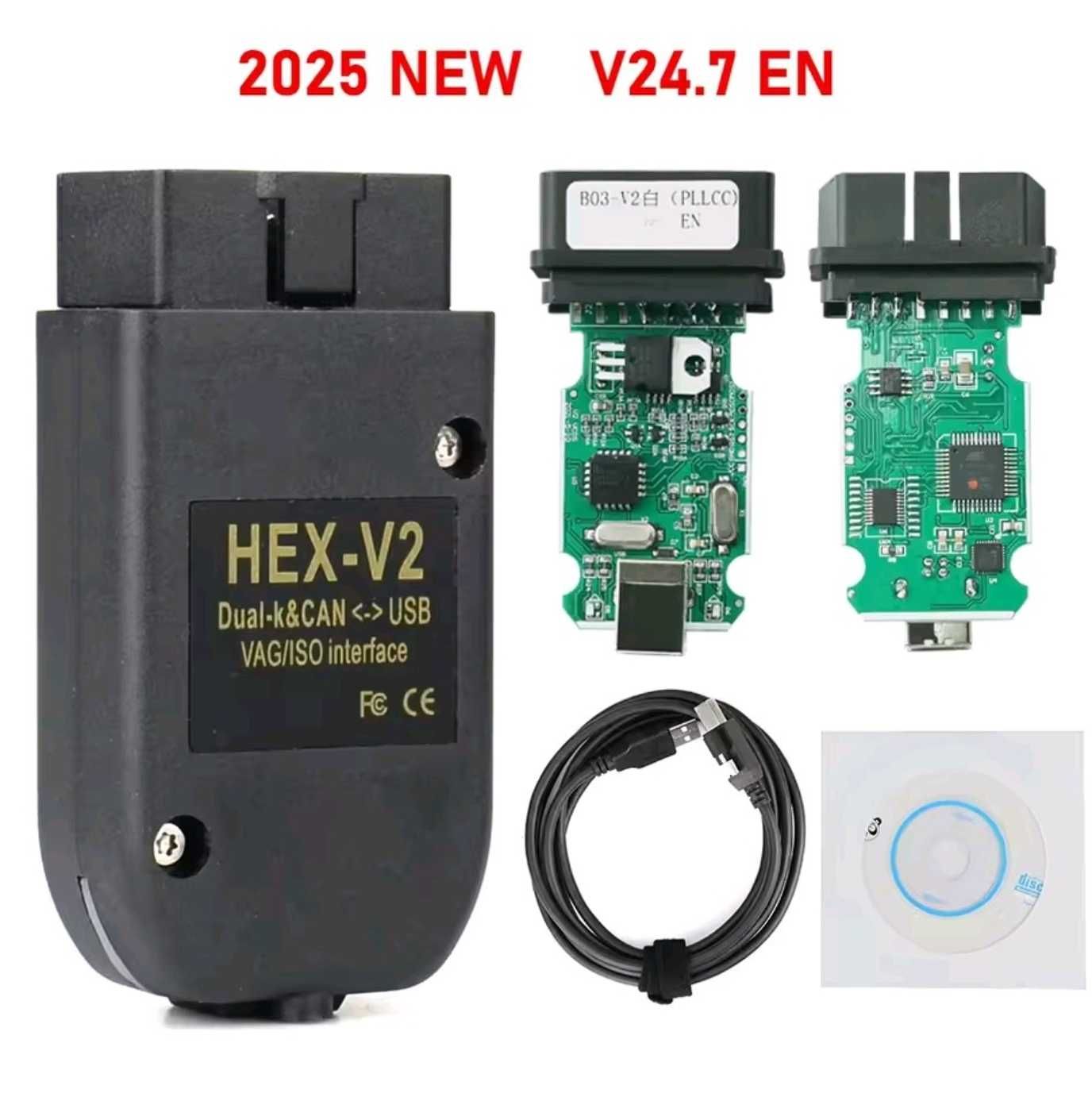 Kabel 2025 VAG COM HEX V2