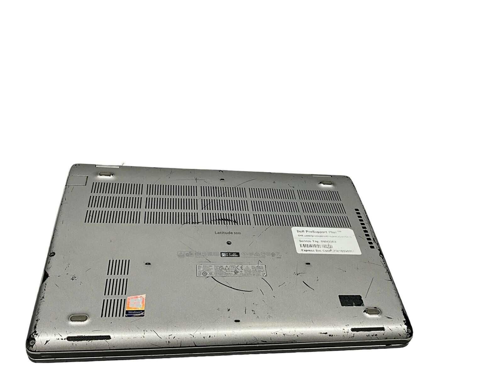 Ноутбук Dell Latitude 5510 15.6" i5-10310U 1.70GHz 8GB RAM 256GB SSD