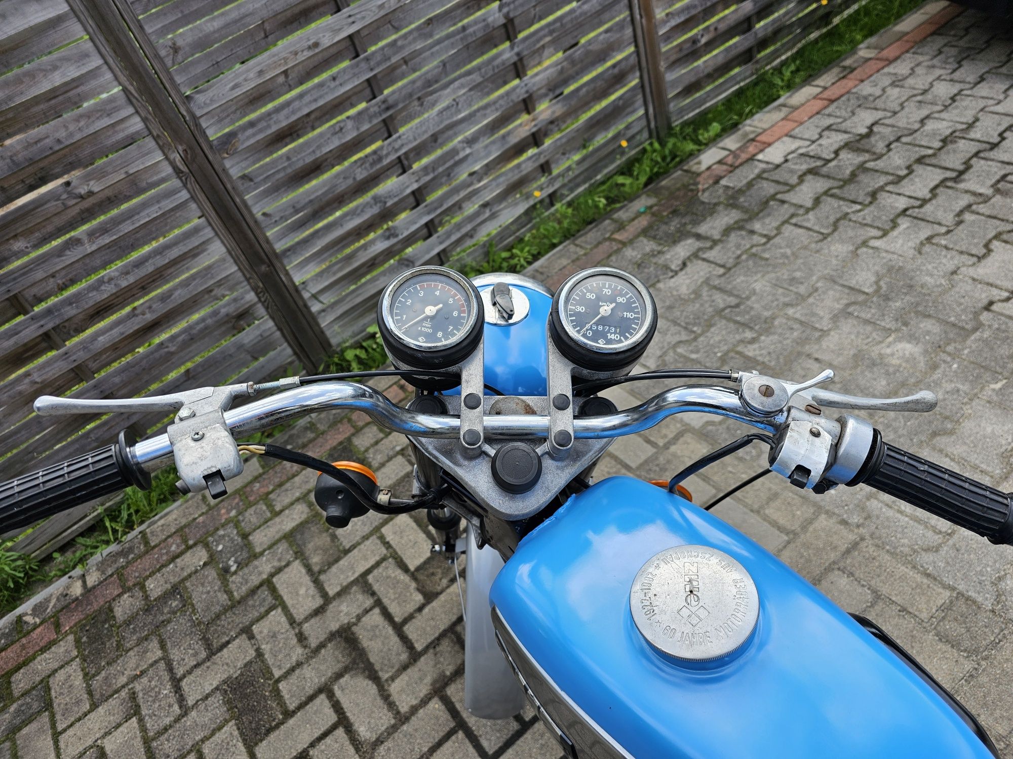 Mz ts 150 pali od ząbka
