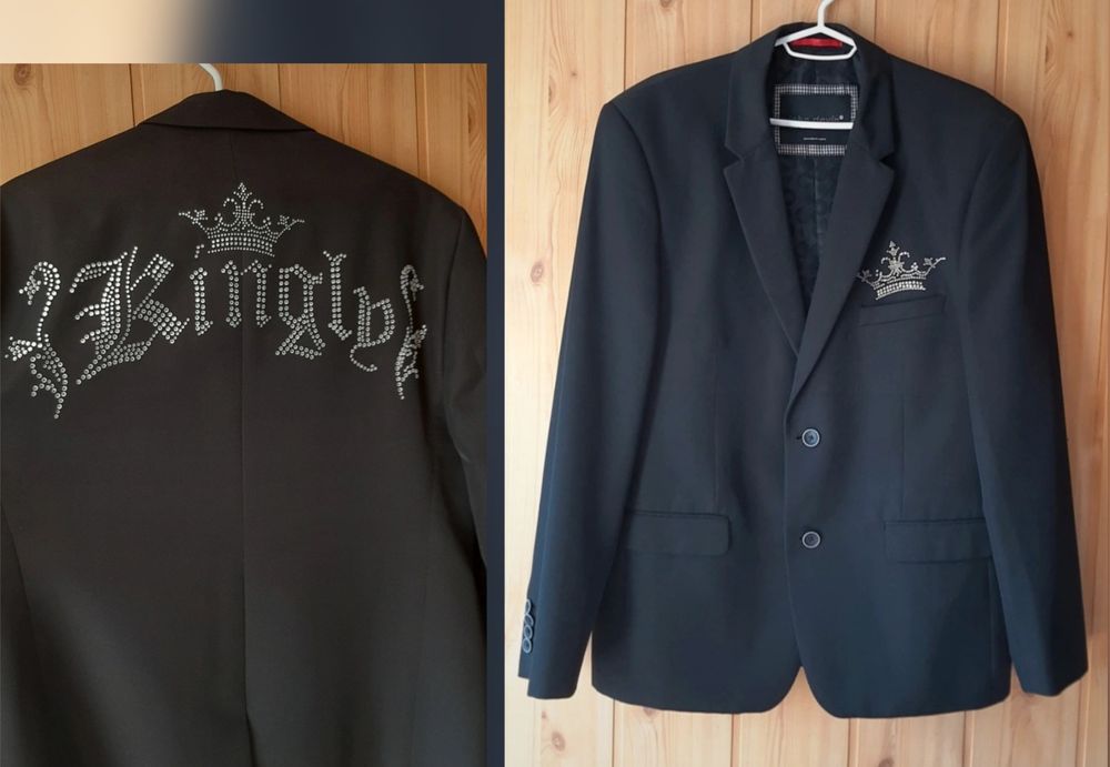 Efektowna  męska marynarka John Devin rozmiar