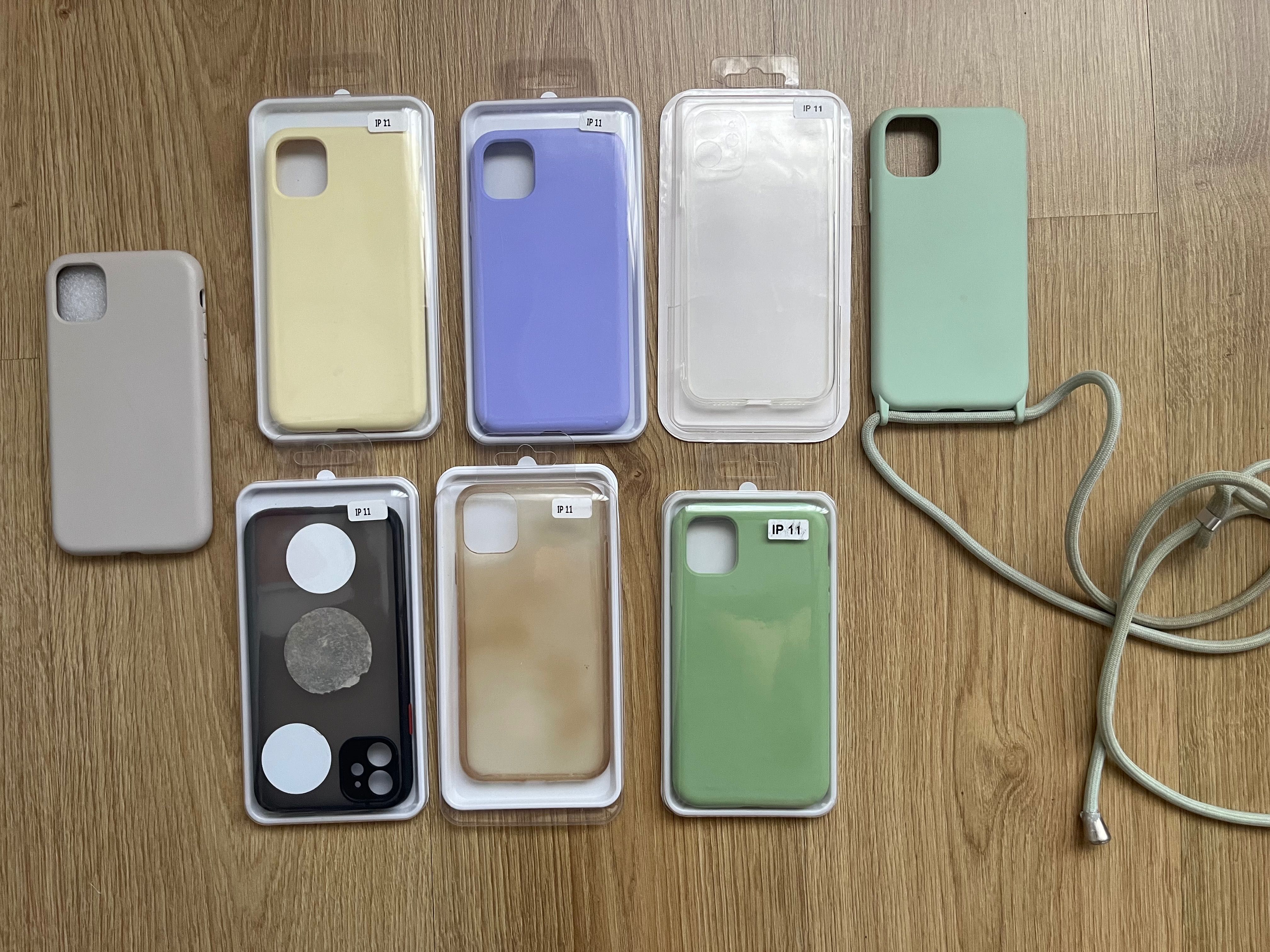 Conjunto de 8 Capas para IPhone 11