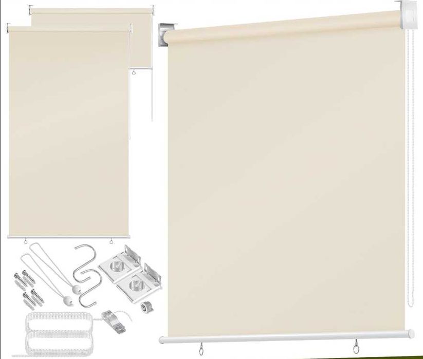 Rolety okienne 160x240 oraz 100x240