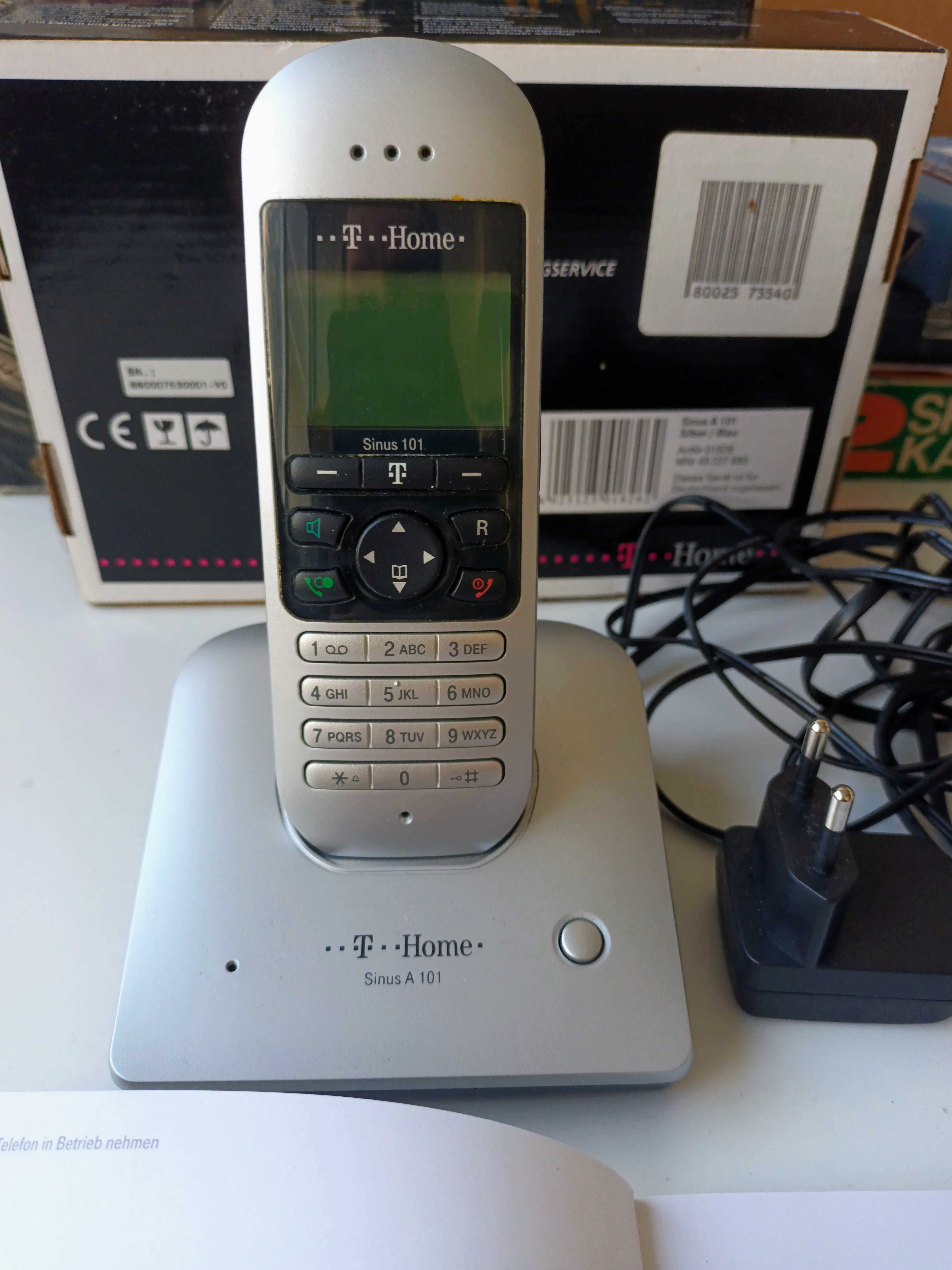 Telefone portátil para rede fixa - T-Mobil, modelo Sinus A 10