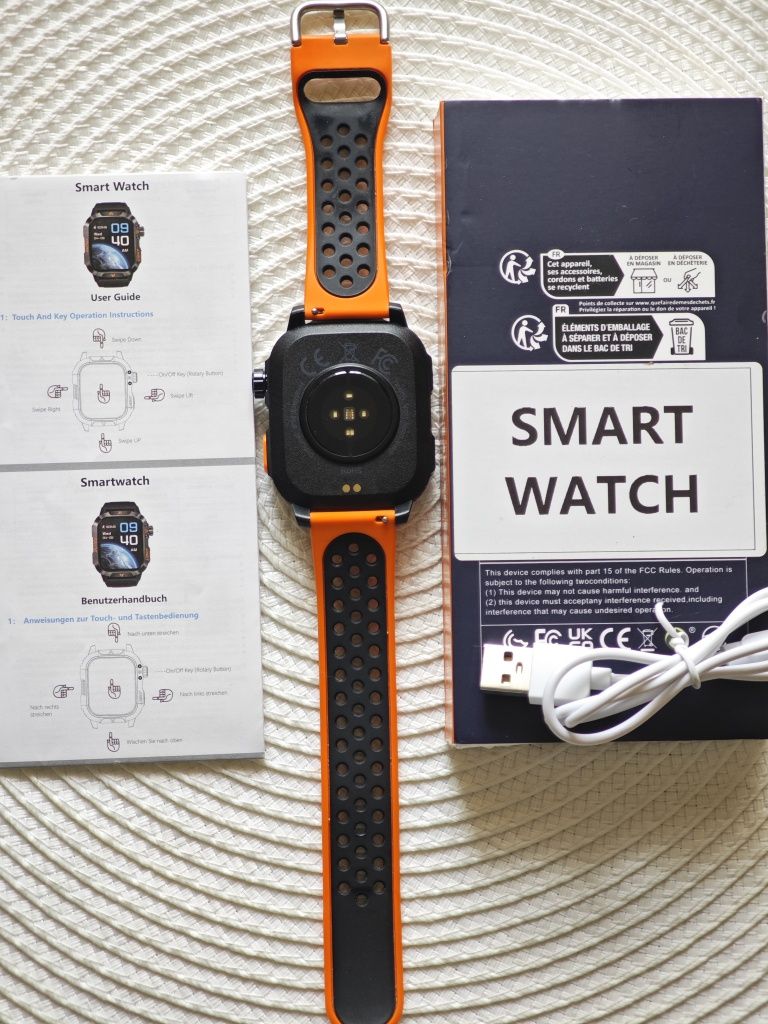 Smartwatch, zegarek/Komplet Aplikacje