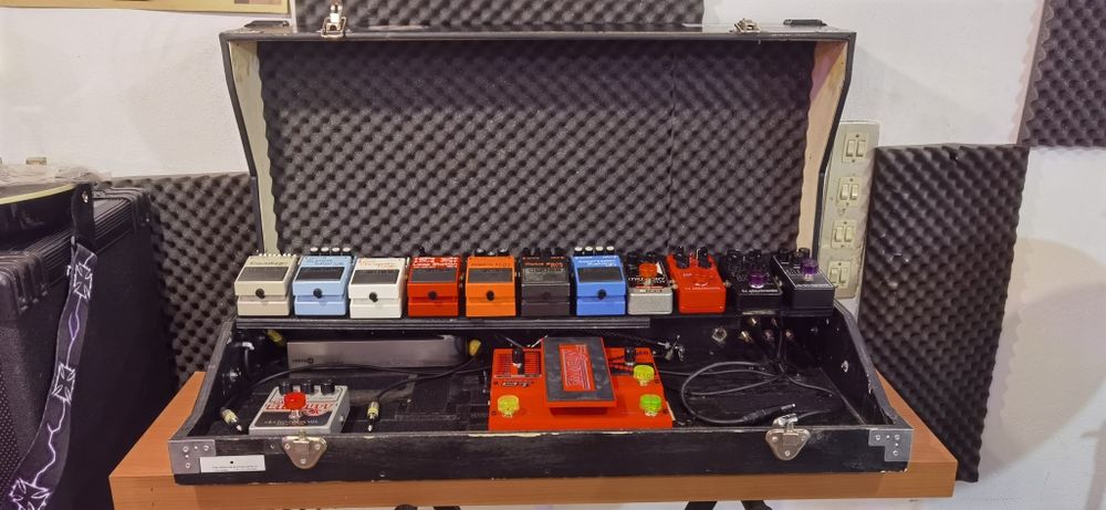 Pedalboard para pedais guitarra ou baixo