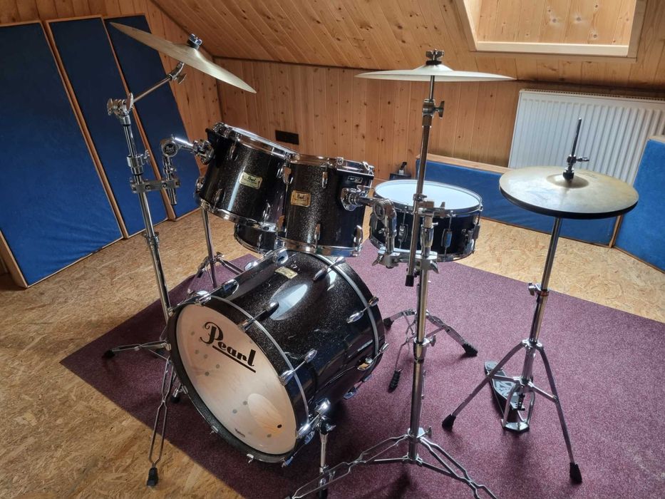 Pearl Master Custom-Japan, statywy, werbel, talerze b20  Turkish!