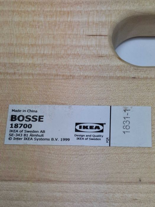 Stołek kuchenny, barowy wysoki , hoker Ikea Bosse