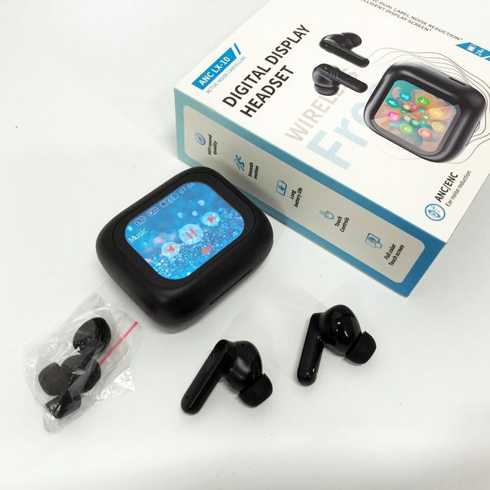 Бездротові блютус навушники LX-10 TWS Earbuds з LED дисплеєм