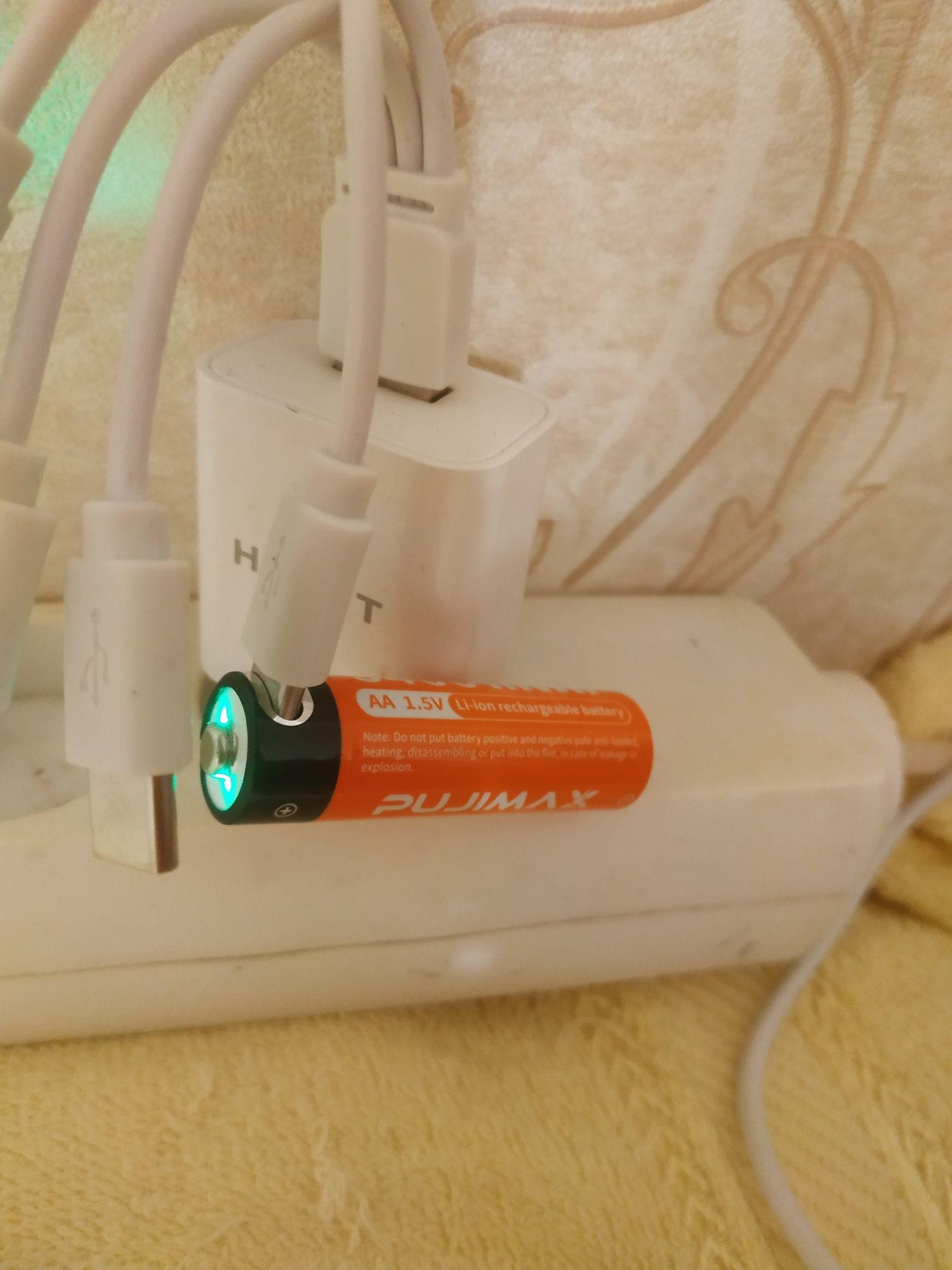 Акумулятор AA заряд USB_4 шт.