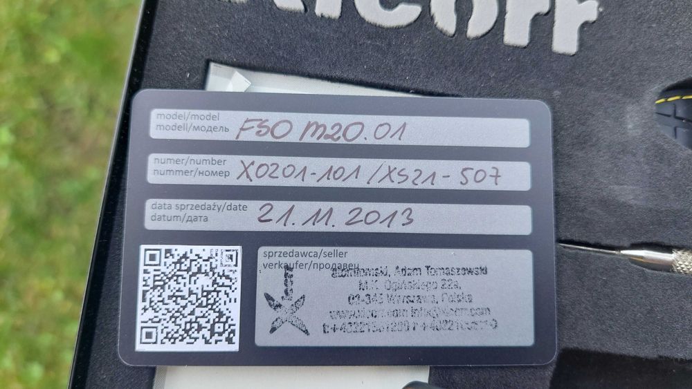 Sprzedam Xicorr FSO M20.01 Warszawa