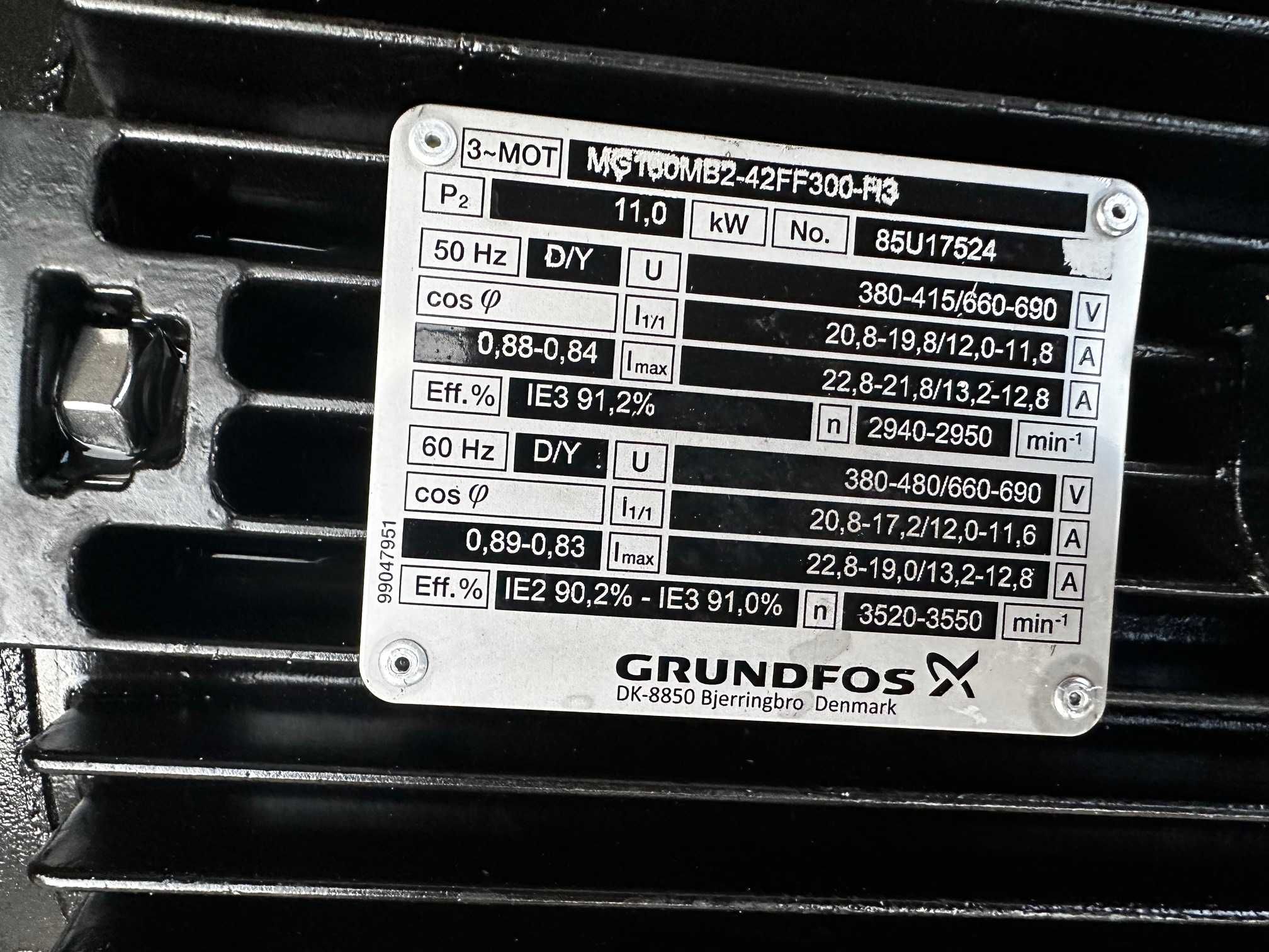 Pompa Grundfos zanurzeniowa 11 kw MTR 45-8/3  A-F-A-