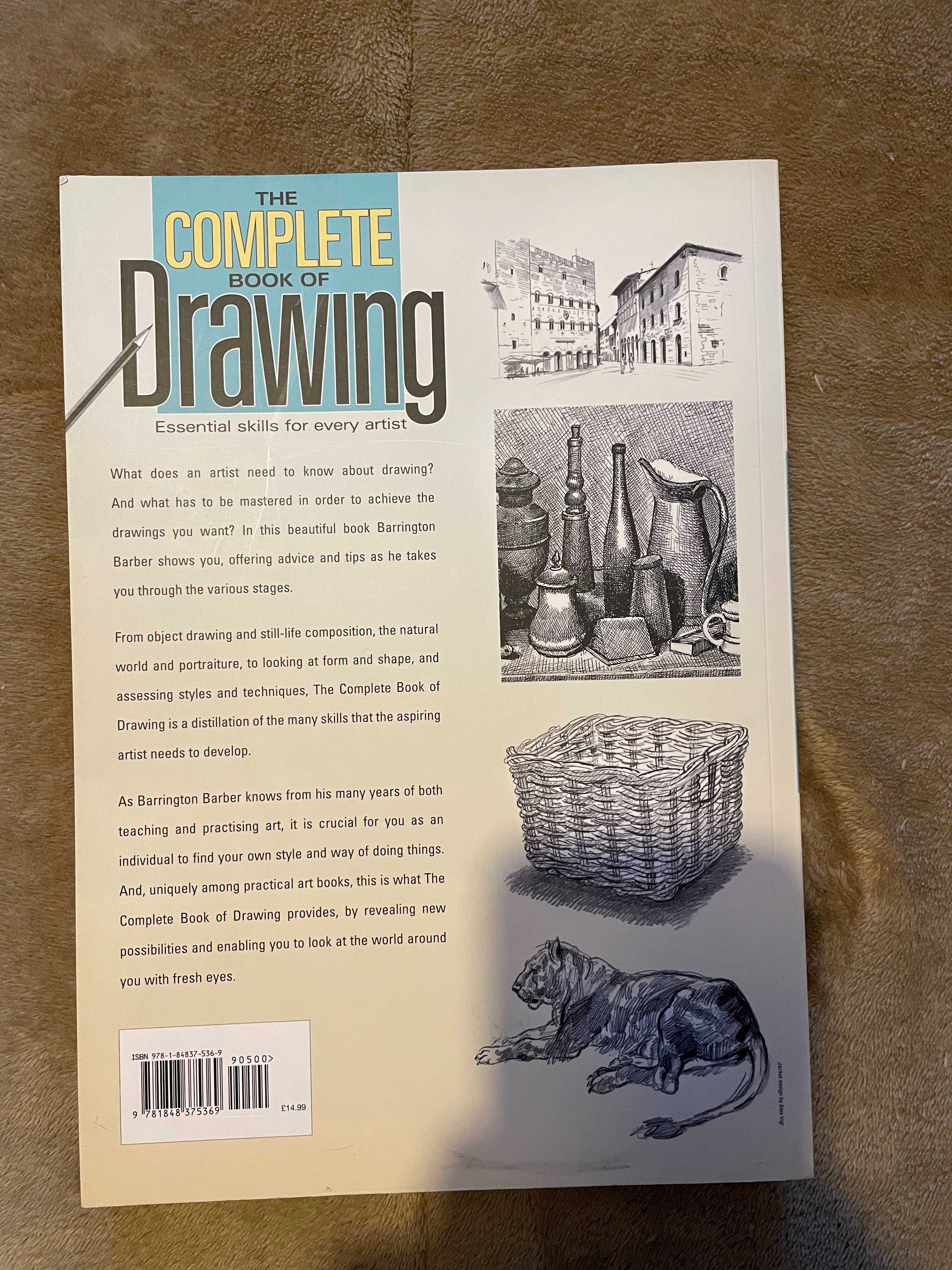 Livro "The Complete Book of Drawing" de Barrington Barber