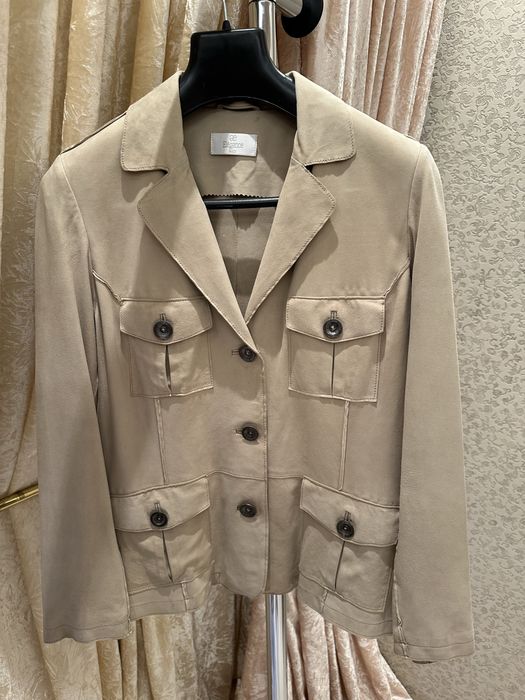 Женский замшевый жакет Elegance Paris оригинал