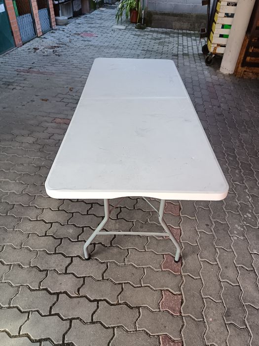 Mesa grande plástica