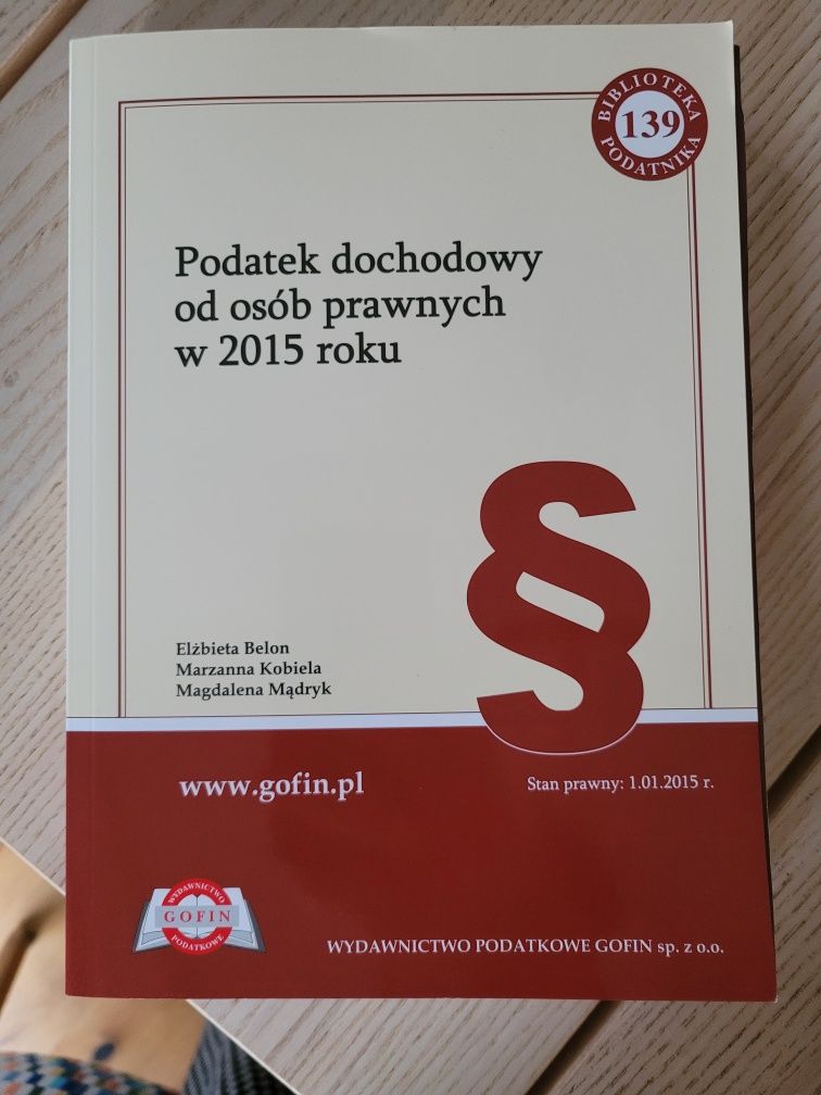 Książki Gofin 2015 rok