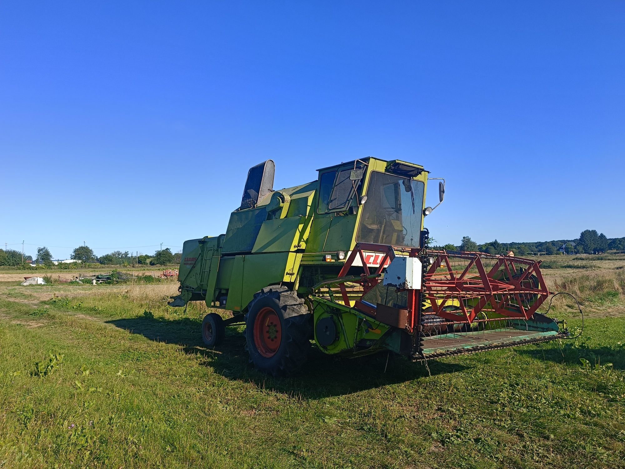 Claas mercator 75 ze stołem do rzepaku