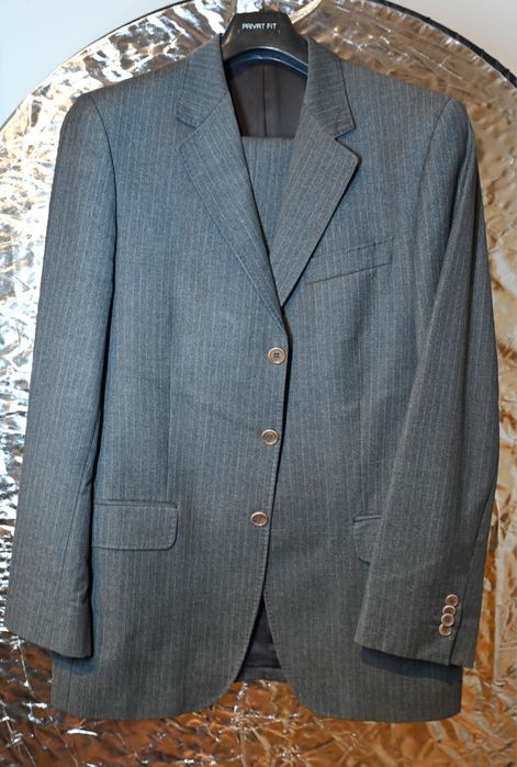 Conjunto de Fato Cinzento Giovanni Galli