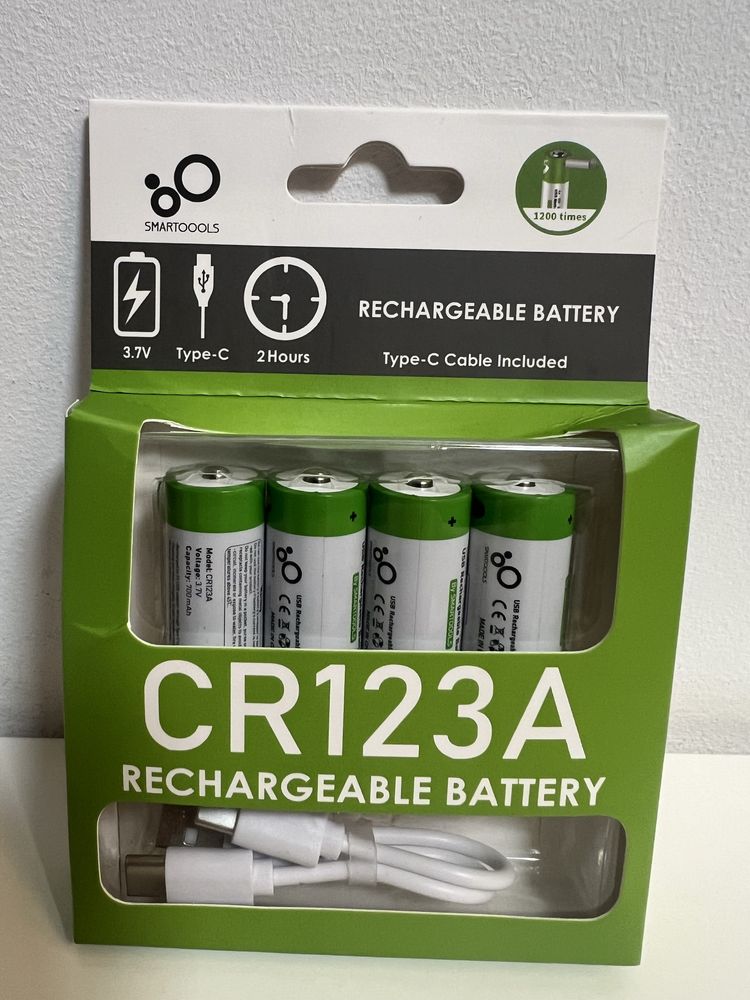CR123A акамулятор / rechargeable battery