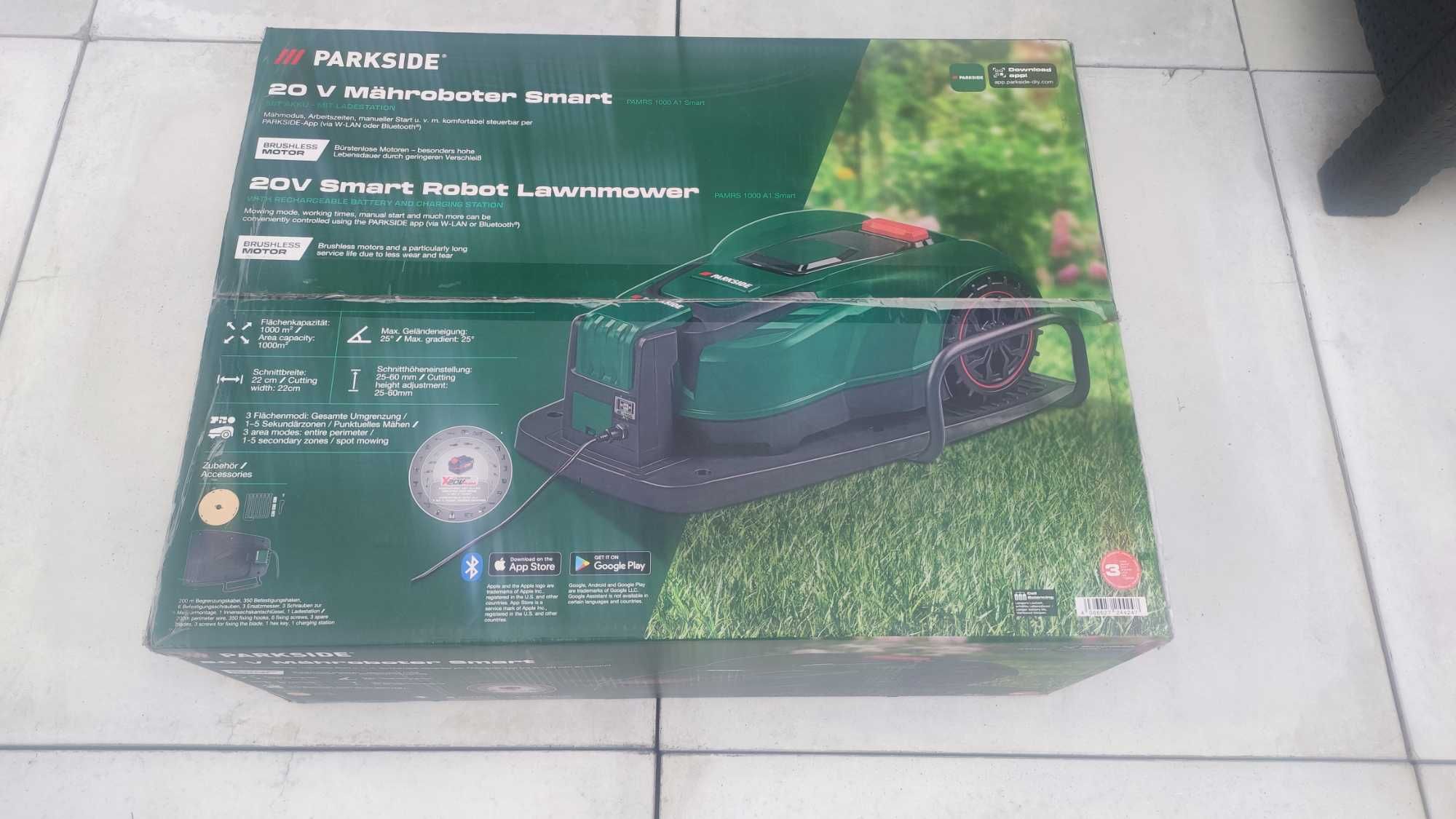 Robot Koszący Parkside PAMRS 1000 A1 NOWY!