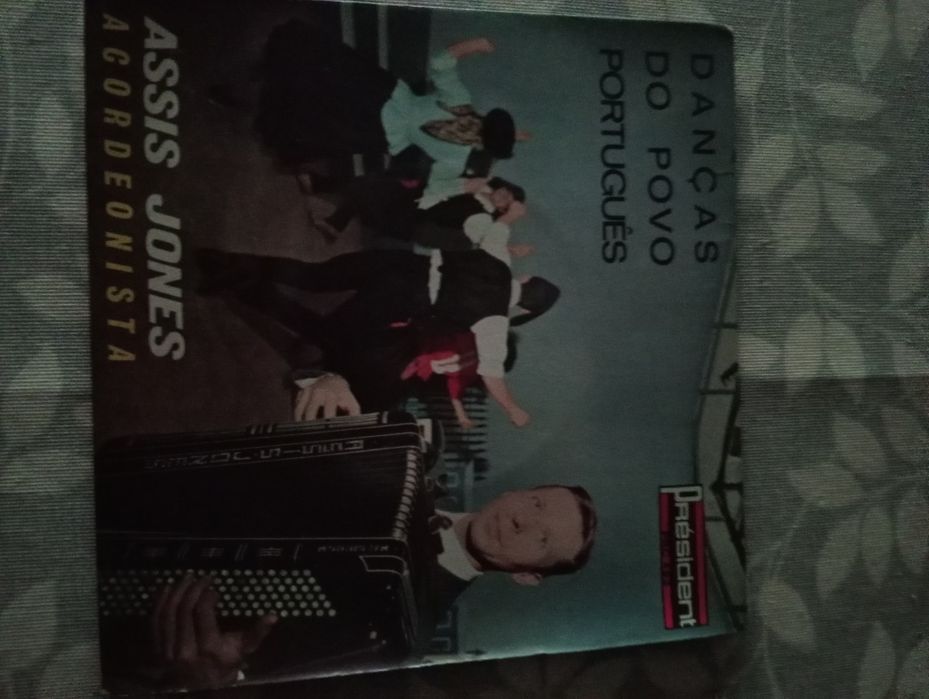 Vinil 7 'pol de Assis Jones - Danças do povo português