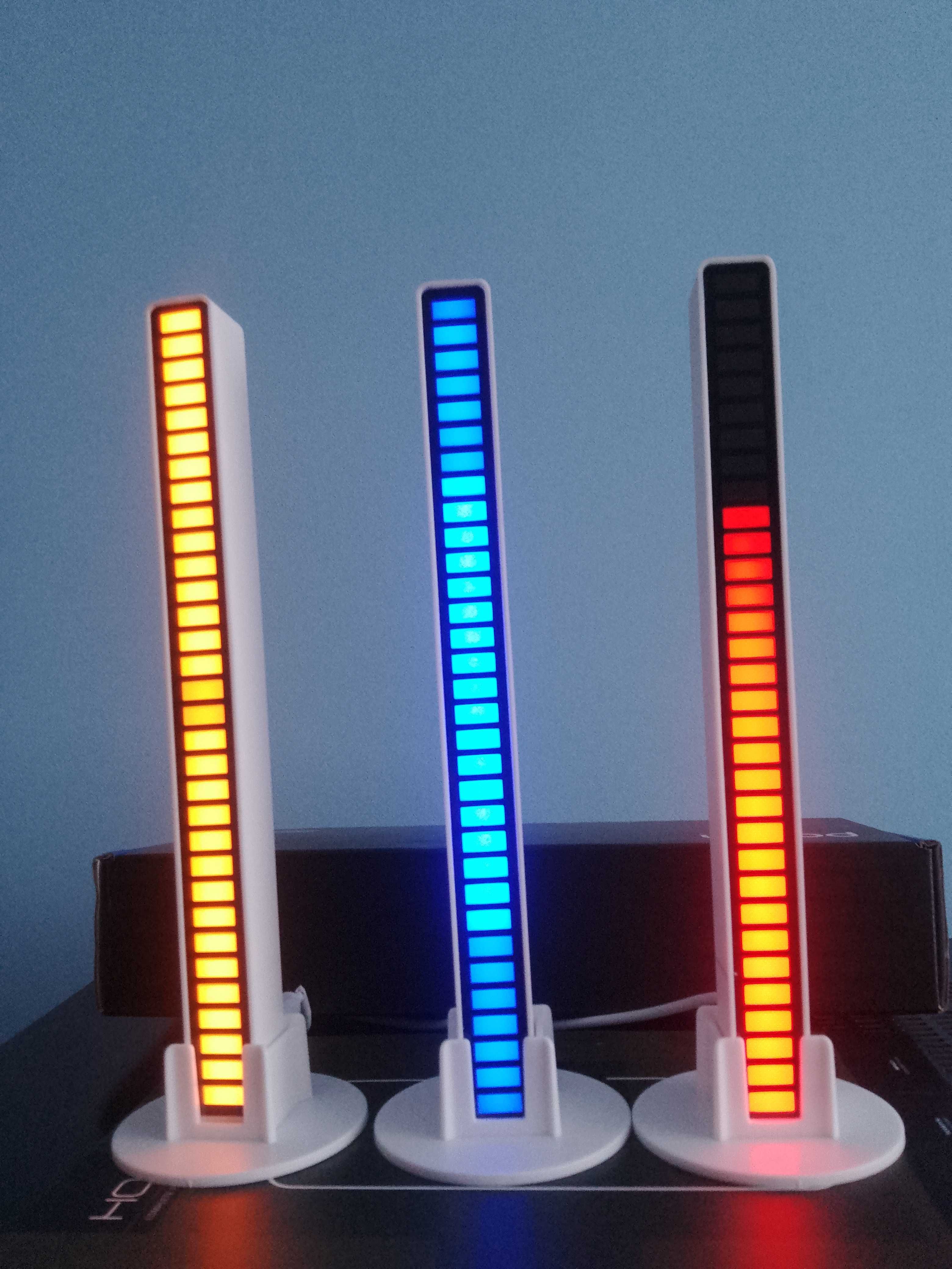 Equalizer Listwa Świecąca w kolorze: 32 LED USB