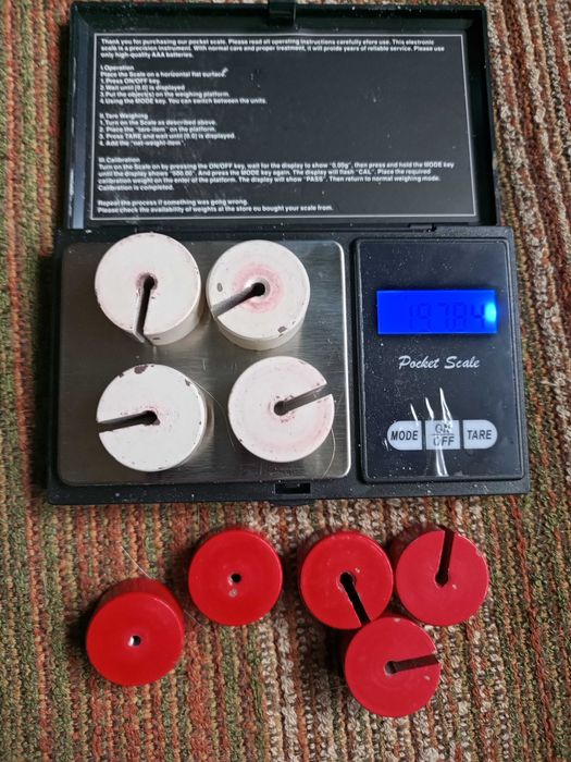 Вагірці на 50 грам - 7 шт.