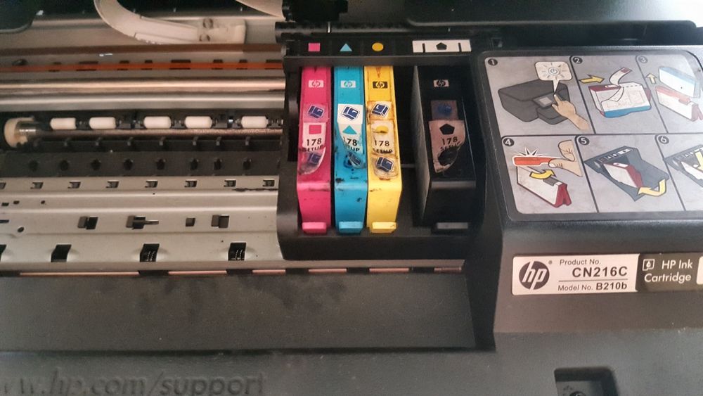 МФУ БФП Hewlett Packard B210b CN216C WI-Fi All In One Photosmart Plus