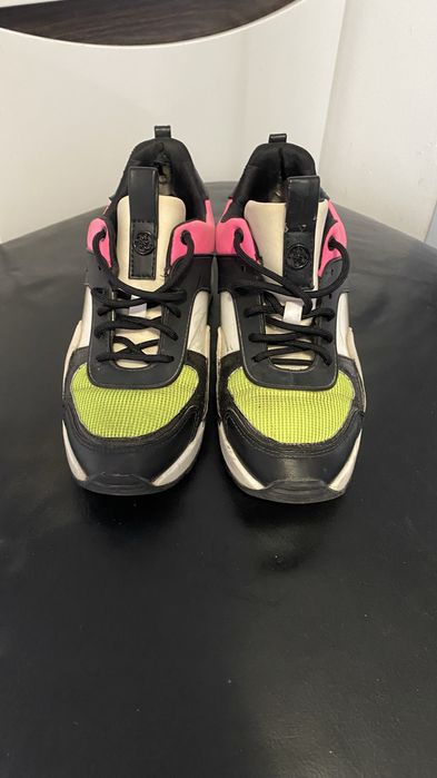 Buty damskie Guess róz, limonka rozmiar 37