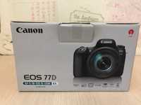 Фотоапарат Canon EOS 77D Kit 18-135